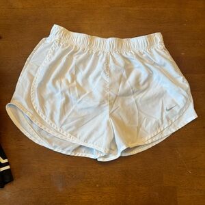 White Nike Shorts!!
